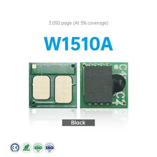 CHIP PARA TÓNER HP W1510A GENERICO, vista 3